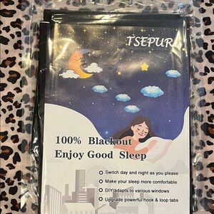 Blackout Curtains - Black